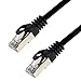 Produktbild Netzwerkkabel S/FTP PIMF Cat. 7 20 Meter schwarz Patchkabel Gigabit Ethernet LAN DSL CAT7 Kabel