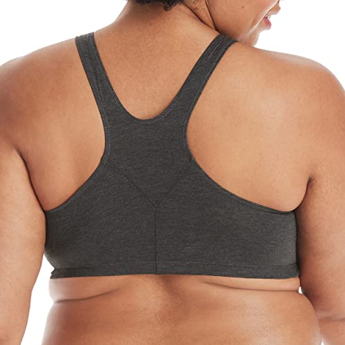 Image of Hanes Womens X-Temp Wireless Bra Pack, Stretch Pullover Bra, Low-Impact Racerback Bra, 2-Pack