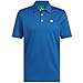 adidas Men's Originals Stripe Pique Polo - Bluebird/Night Indigo XL