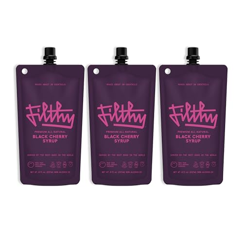 Filthy Black Cherry Syrup