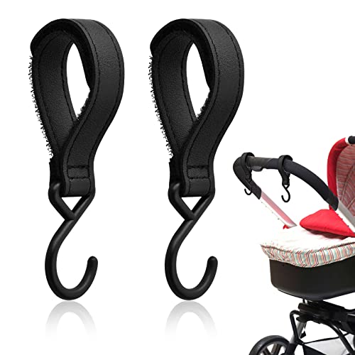 Laughhe 2Pcs Ganchos Carro Bebé, Gancho para Carrito Bebe, Ganchos para Silla de Paseo...