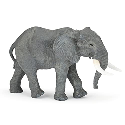 Elefante Africano Papo coleccionismo con acabados pintados a mano