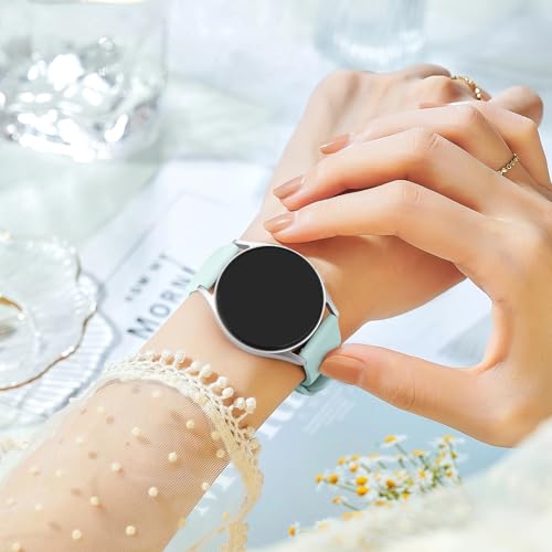 3 correas de silicona 20mm para Garmin Forerunner y Vivoactive miniatura 5