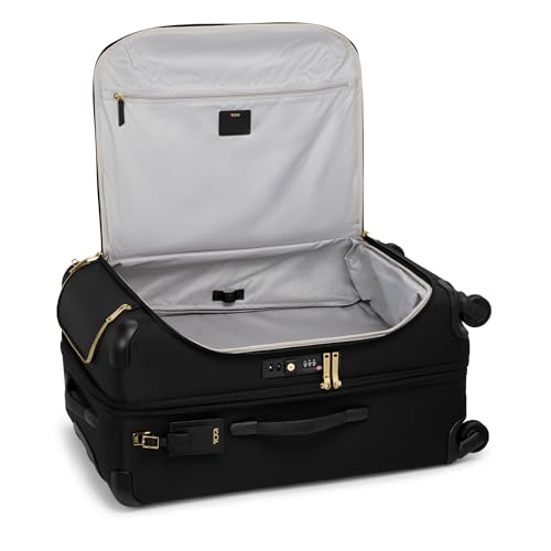 TUMI - Voyageur Leger 4 Wheeled Luggage - Women's Lightweight and Spacious, Sleek Silhouette, Durable Premium Suitcase - 29" Extended Trip Expandable Packing Case, Black with Gold Hardware2