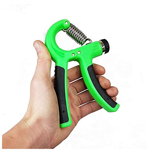 Hand Grip Exercitador Para Mãos Punho Emborrachado Verde + Chaveiro CBRN15900