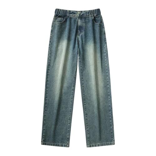 Men's Tall Jeans Extra Long Length Straight Fit Denim Pants Slim Thin Stretch Casual Classic Trousers4