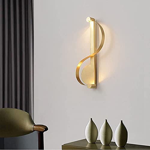Éclairage décoratif mural LED trois tons avec cette applique murale tout cuivre 6W - 3