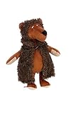Sigikid Sigikid38778 Stofftier für Erwachsene und Kinder, Bär Grizzly Bizzly, Catwalk Pets, Braun, 38778
