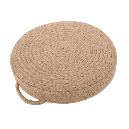 LIOOBO Versatile Children's Woven Stool Cushion Compact Shoe Changing Bench for Decor