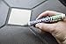 Grout Pen Grey Tile Paint Marker: Waterproof Grout Paint, Tile Grout Colorant and Sealer Pen - Grey, Narrow 5mm Tip (7mL)