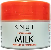 KNUT Hair Care Mascara Brilho Milk, 300 G