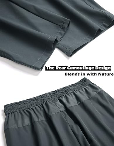 Men's Lightweight Quick Dry Hiking Running Pants Outdoor Sports Breathable Zipper Pockets Athletic Work Pants4