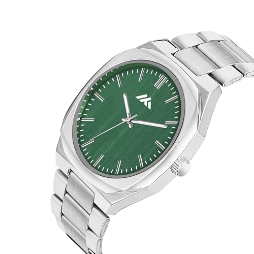 Image of PAPIO Analog Classic Silver Color Stainless Steel Band Watch for Mens and Boys