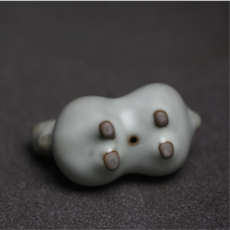 Estatua hecha a mano para mascotas, té creativo, estatua hecha a mano, forma de caballo, té de cerámica chino, té para mascotas, juego de té de animales, decoración de mesa de té, accesorios