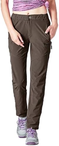 donhobo Damen Outdoorhose Wanderhose Quick Dry Trekkinghose | Ultraleichter Verschleißfester UV-Schutz Atmungsaktiv Sommer Freizeit Trekking Campinghose Funktionshose
