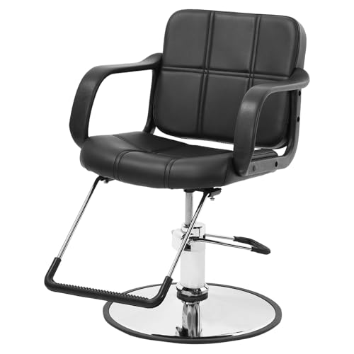 FDW Hydraulic Barber Salon Chair with Swivel Pump for Hair Stylin...