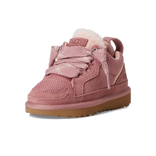 UGG Kids' K Lowmel Sneaker, Pink Dawn, 1
