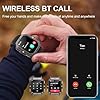 Smart Watch for Men Answer/Make Calls, 2.02" Touch Screen Smart Watches with Step Counter, Heart Rate Sleep Monitor, 100+ Sport Modes, Fitness Tracker, 1ATM Waterproof Smartwatch for Android iOS #1