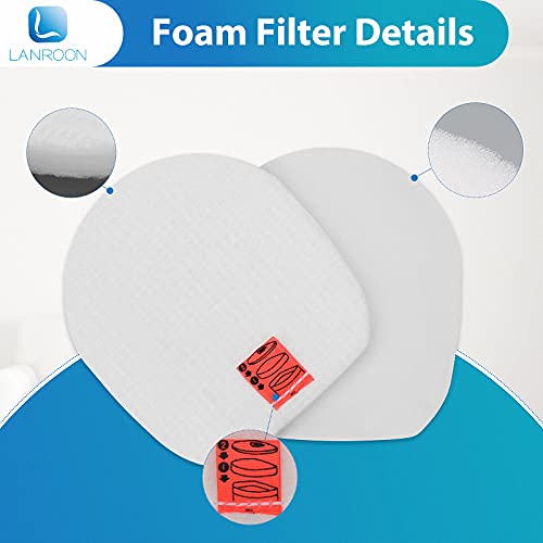 Image of IZ362H Filters for Shark IY143H IZ382H IZ377H IZ387H IZ376H IZ162H IZ362H IZ361H UZ365H WZ440H IZ440H IZ462H IZ464H IZ482H IZ483H Stick Vacuums, Part XHF161H & 617FJ140