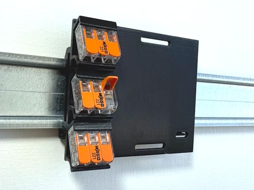 Adaptador universal DIN Rail/Hutschrienenadapter para actuadores