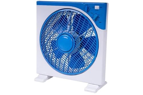 Nataluna Ventilatore da Tavolo Quadro 30cm 45W AZ
