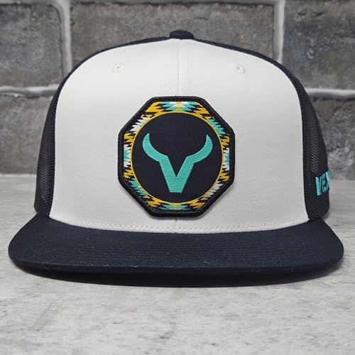 Image of Vexil American Rancher Adjustable Snapback Western Lifestyle Rodeo Southwest Inspired Meshback Hat