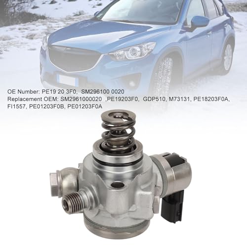 Pompa Paliwa PE19 20 3F0 Niezawodna, Wytrzymała, Wysokociśnieniowa Pompa Paliwa Zamienna do 3 2.0L L4 2012 2013 2014 2015 2016 2017 2018