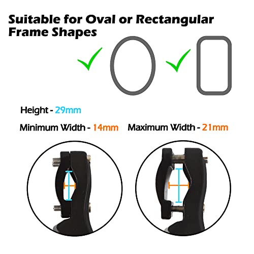 Lumintrail Rear Mount Bicycle Kickstand - Bike Kick Stands For Adult Mountain, Cruiser And Road Bike – Quick Adjust Height Kickstand Fits Most 24, 26, 27.5, 29 Inches Bikes #TOP3