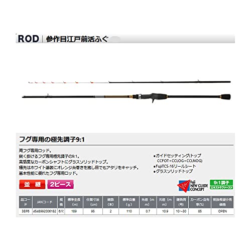 プロックス 参作目江戸前活ふぐ 6尺