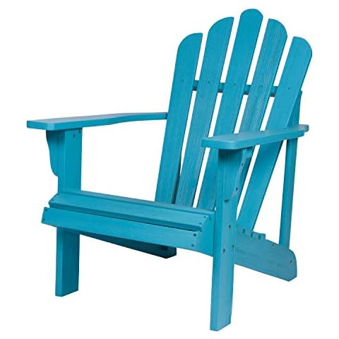 Shine Company Westport Adirondack Chair, Aqua Cover