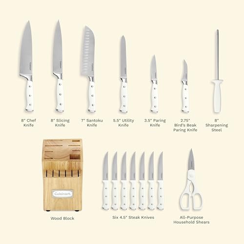 Cuisinart C77WTR-15P 15-Piece Knife Set With Block thumb #4