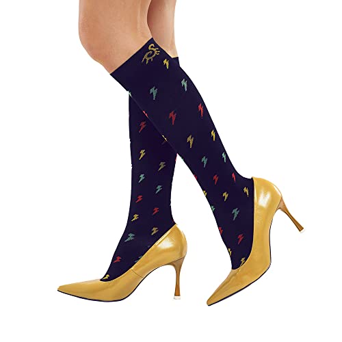 Mi-Bas Unisexes Solidea Socks for You Flash à Compression 18-24 mmHg - 2