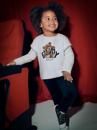 Mayoral Basic Velvet Leggings for Girls Black4