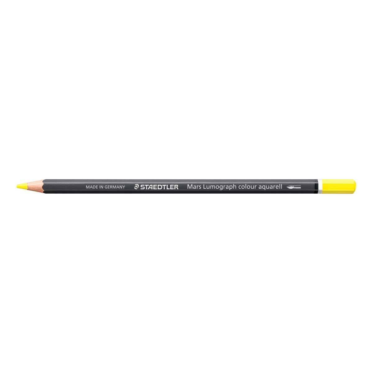 STAEDTLER Watercolour Pencil - Light Yellow - Mars Lumograph Colour Aquarell - Pack of 6, 104-10
