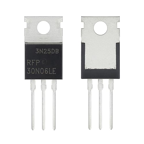 Image of RFP30N06LE N-Channel Power MOSFET Transistors 30A 60V P30N06LE Mosfets Transistor 30 Amp 60 Volt TO-220 (Pack of 10Pcs)