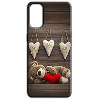 Mixroom - Cover Custodia Back case In TPU Silicone Morbida Per Xiaomi Redmi note 12 5G Fantasia Orsetto Peluche Cuori S273