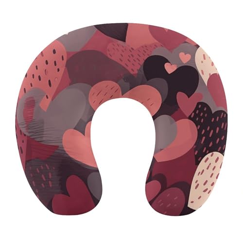 Almohada Memory Foam U en forma de U 30x25 cm miniatura 1