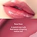 JUNG SAEM MOOL LIP-PRESSION Metal Serum Gloss | Hydrating Tinted Lip Balm with a Hygiene Precision Metal Applicator & Serum Infused Ingredients, Korean Lip Plumper Gloss (Rose Doze)