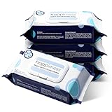 happimess WPE1003A-4SET Reusable Heavy Duty Kitchen Wipes, Strong & Durable Multi-Surface Cleaning Cloths for Counters, Stovetops & Grease, Streak-Free & Unscented, 50 Count (Pack of 4), 8" x 10"