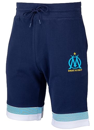 OLYMPIQUE DE MARSEILLE Short Molleton Om - Collection Officielle Taille Homme XL