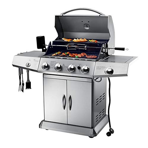 ColorFODA Outdoor gas grill bbq gas grill mobile grill