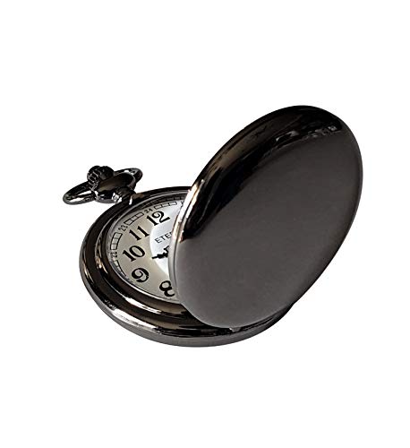 ETERNITY Rose Gold Wedding Pocket Watch for Men or Women,