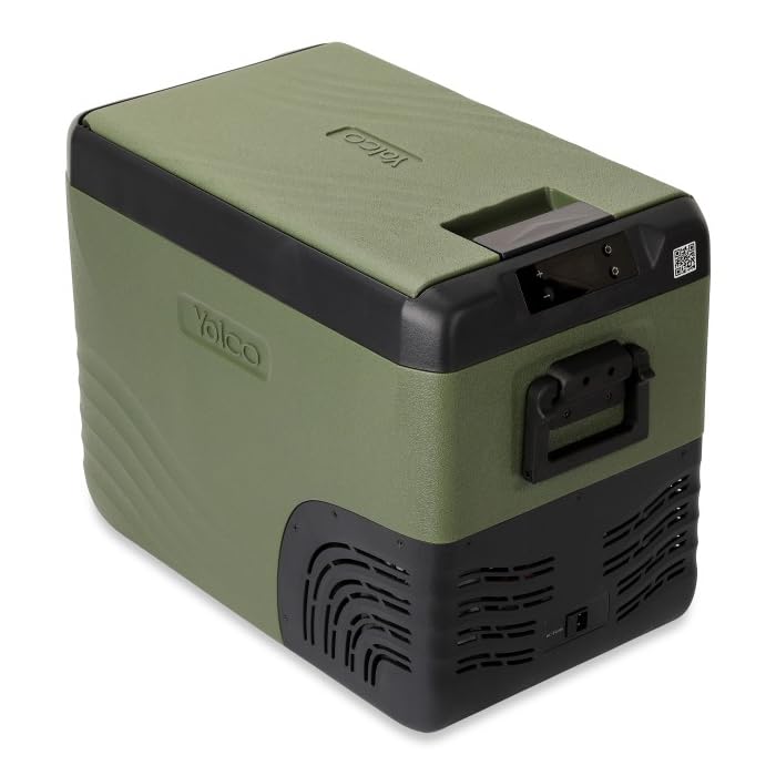 Yolco KX40 Elektrische Kühlbox für Auto und Camping mit Dual-Zone und Bluetooth-Control