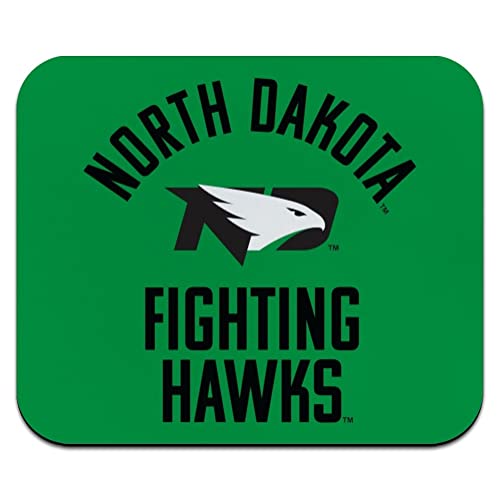 North Dakota Fighting Hawk Low Profile Thin Mouse Pad Mousepad