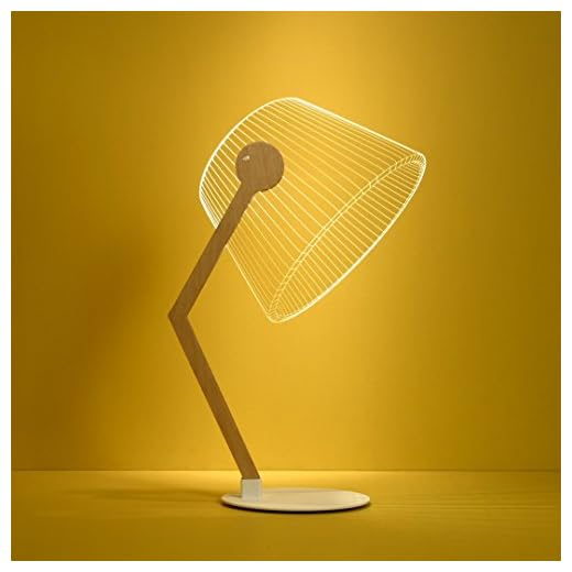 Studio Cheha Ziggi Lampe de table LED Bouleau/Acrylique