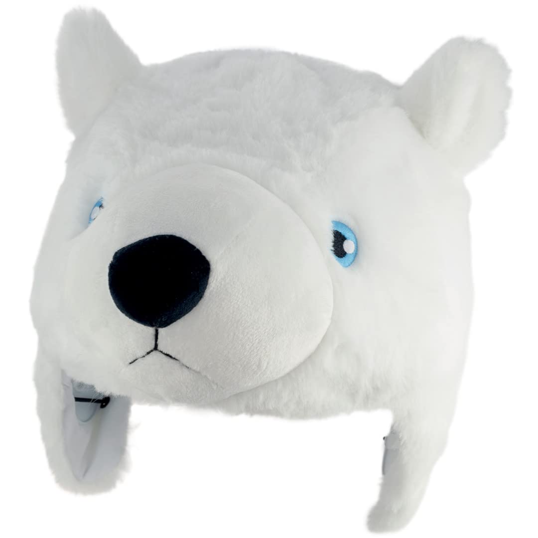 Dani Creations Orso Polar Copricapo da Sci Unisex Bambini One Size Bianco