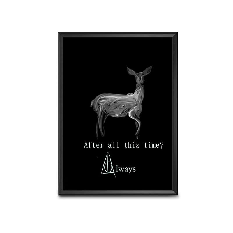 FRAME WALE BHAIYA Home Wall Decor Frames - Always Harry Potter Modern Art Wall Framed Paintings for Office, Dining, Living Room Decoration (8inchx12inch, Framing with Leminated Poster),FWBMARV204-image-36