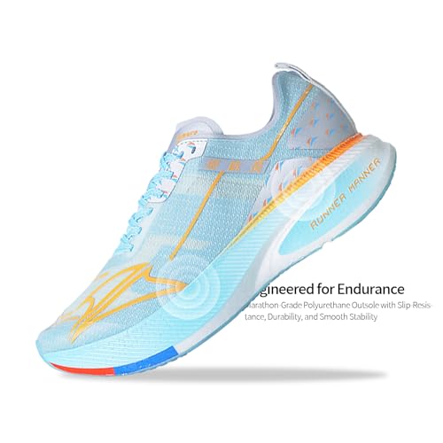 Carbon Plate Running Shoes for Men – Cushioned, Lightweight, Breathable, Non-Slip Road Sneakers3