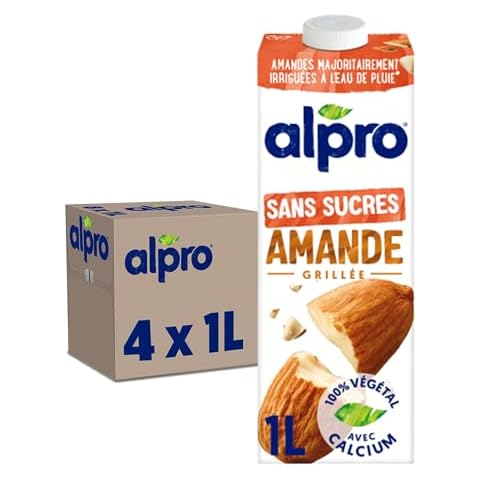 Alpro Lait d'Amande Grillée 1L Cover