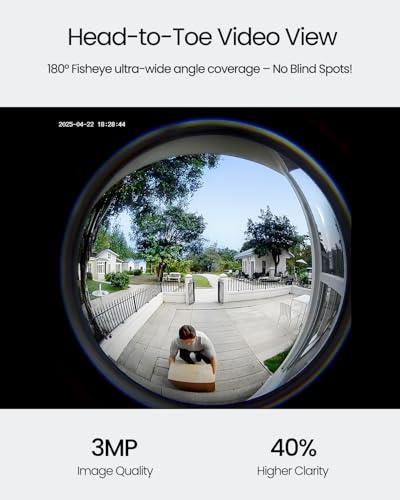 Smart Video Doorbell with Hardwired Connection